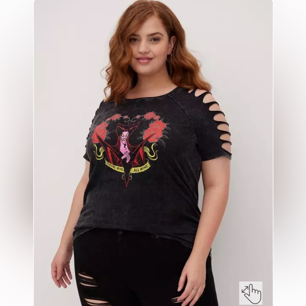 Slasher Raglan Top - Disney Aladdin Jafar